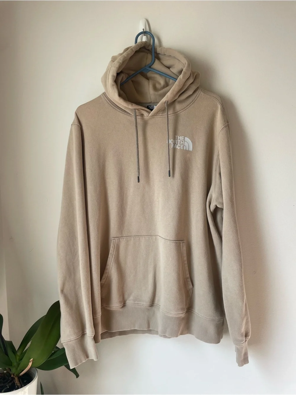The North Face Men’s Hooded Pullover Sweatshirt - Beige